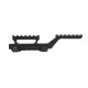 Medium RIS Wosport mount for Scope and PEQ/NGAL Black, Enhance your airsoft or tactical setup with the Wosport Medium RIS Mount, designed to securely hold collimator sights and PEQ/NGAL-type devices